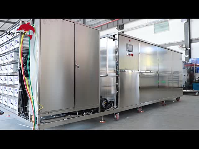 Large Tank Ultrasonic Cleaner 3600L Heat Exchanger Cleaning Carbon Deposit