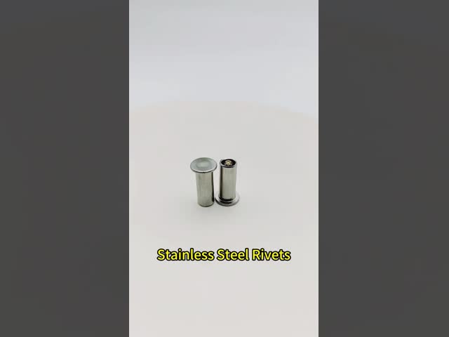 304 Stainless Steel Flat Head Semi-Tubular Rivets M3-M6