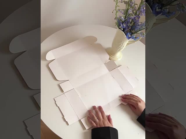 French Pastry Box Set Berlin Inspired Cream Colored Bakery Packaging Cake Boxes