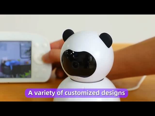 IR Night Vision 940nm LED Video Babyphone Full HD Baby Monitor With 5 Lullabies And Type C Port Support