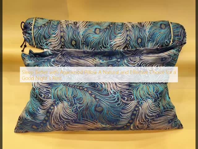 Agarwood Chips Filling Restful Nights Pillows 3kg / 2kg For A Rejuvenating Sleep