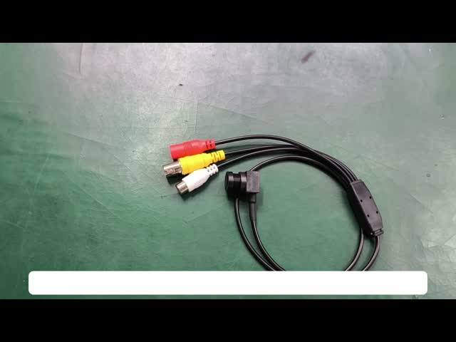 Mini Size 15*15mm AHD Camera 1080p With Microphone Analog Signal 2.1mm Wide Angle