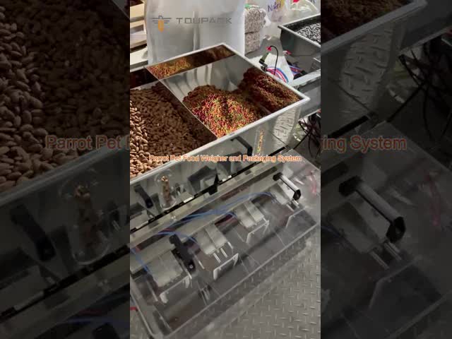 1kg Parrot Food Pet Food VFFS Nuts Granule Freeze Dried Fruit Packaging Machine For Dried Fruits