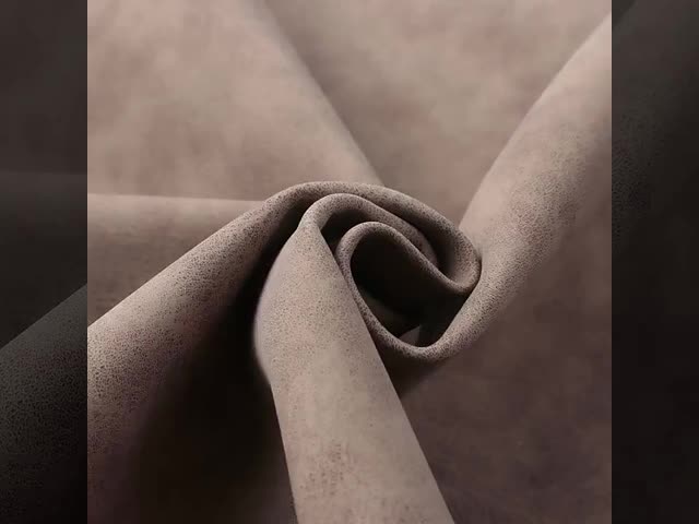 PU Frosted Yangbuck Nubuck Grain Synthetic Leather for Bag Shoes Wallet Decorate Notebooks Case Faux Leather Fabric