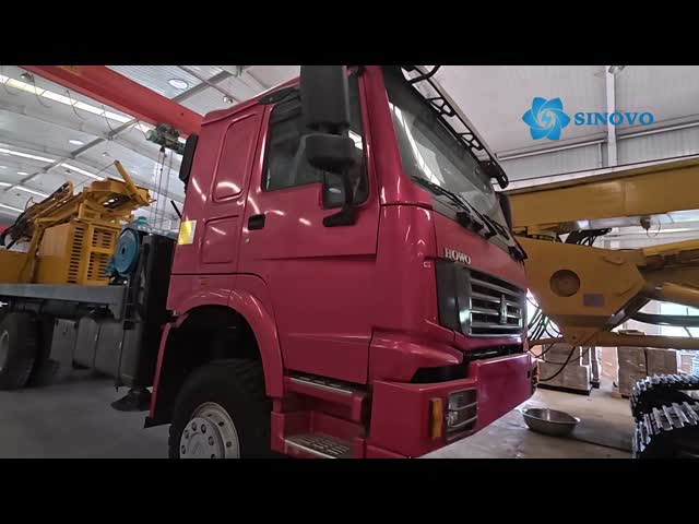 SNR400C Well Drilling Equipment / Deep Well Drilling Machine 400m Max Drilling Depth