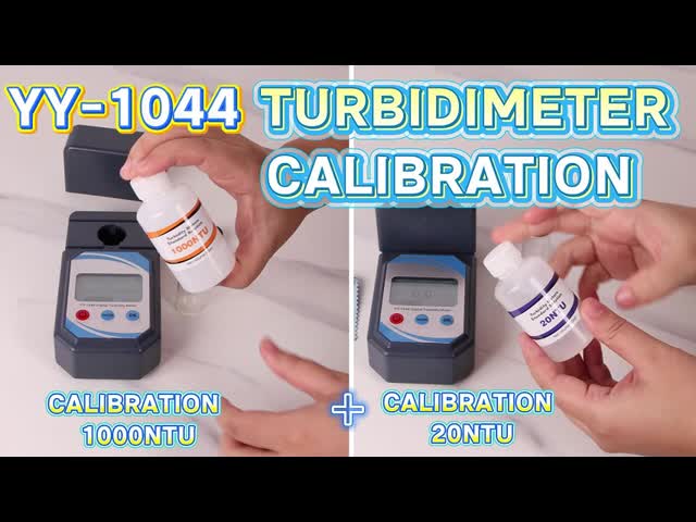 Portable Digital Turbidity Meter 0-1000 NTU ±0.8% Accuracy