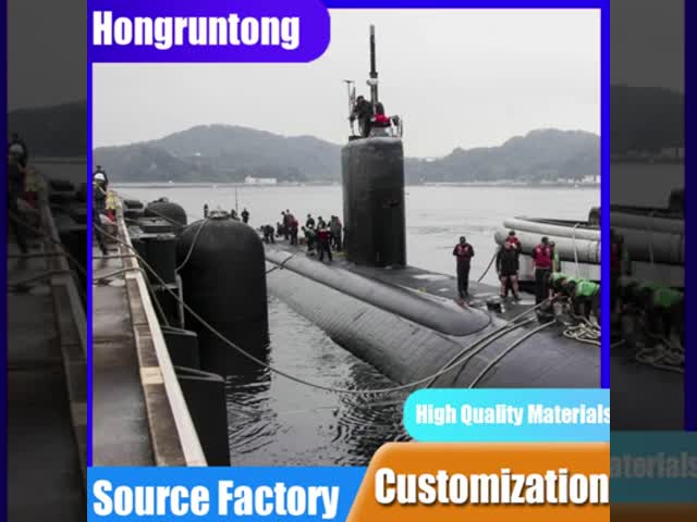 Submersible Dock Fenders Abrasion Resistant Low Maintenance Customizable Sizes