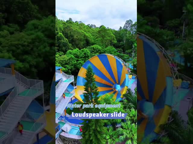 Combination Slide Aqua Park Equipment Amusement Park Equipment Fiberglass Water Slide Pool for Adults Children