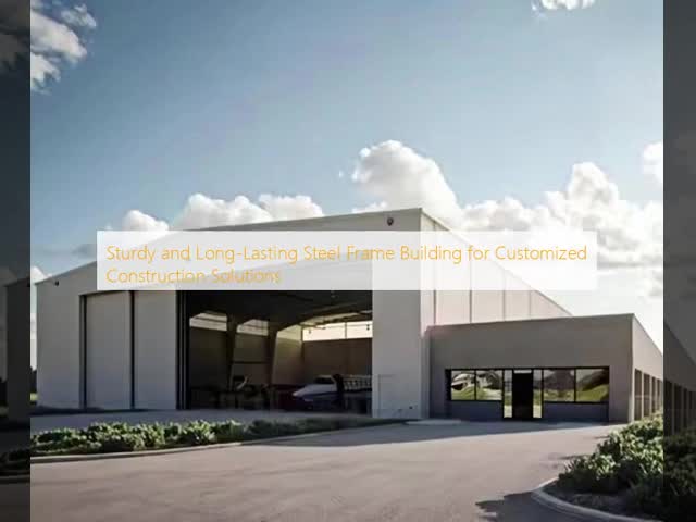 Weather Resistant Steel Structure Construction For Industrial Workshop Building With Sandwich Panel