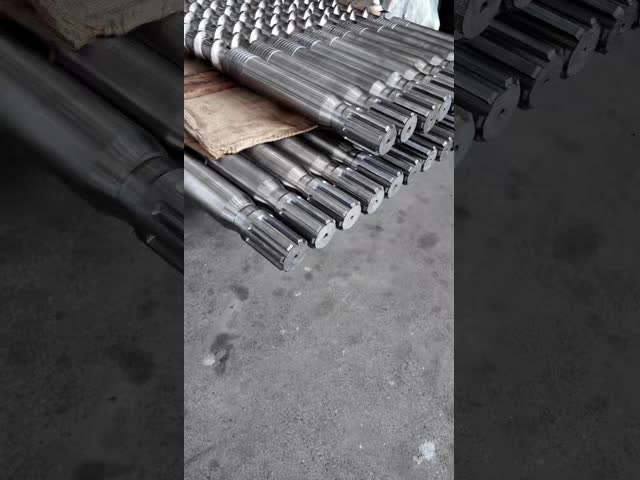 38CrMoAIA Injection Screw Barrel with Ra0.4 Surface Roughness