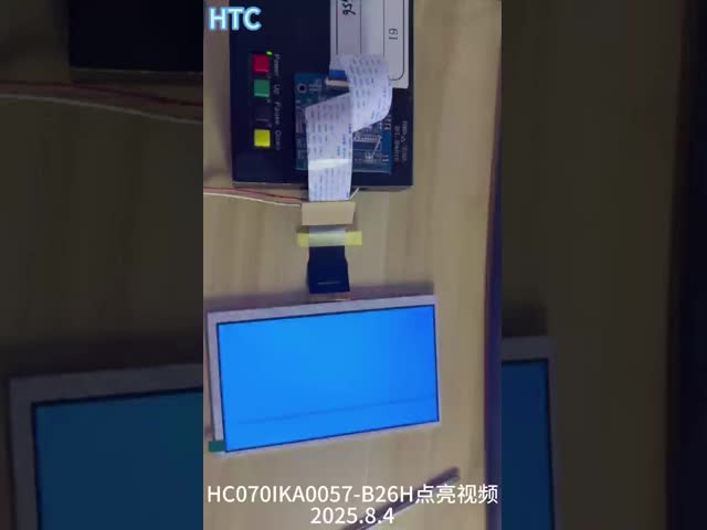 Wide Temperature 7 Inch IPS Screen LCD TFT Display 1024x600 Resolution