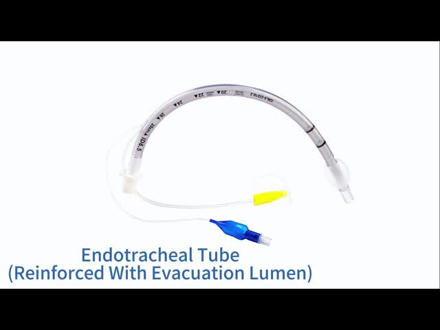 Medical Supply Low Profile Murphy Endotracheal Tube with Evacuation Lumen ET Cuffed ETT Tubes