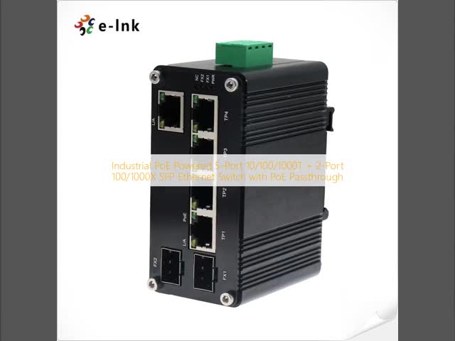 Industrial PoE Ethernet Switch