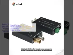 DP1.2 4K@60Hz 4:4Extension de fibre audio et vidéo non compressée