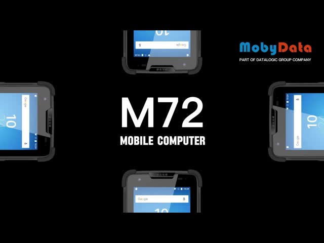 M72 Rugged PDA Barcode Scanner with IP67 Waterproof 4.0 inch IPS LCD and 5100mAh Battery