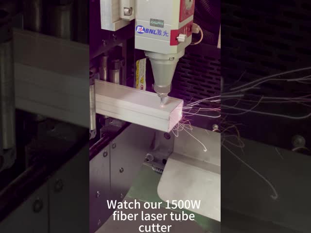 Aluminum Anti Theft Window Tube Metal Tube Laser Cutting Machine Horizontal