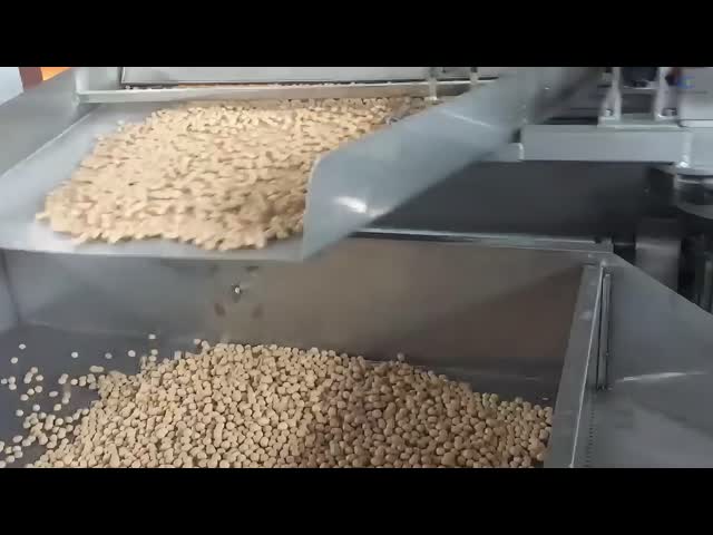 50kg/h Stainless Steel Coated Nuts Swing Roaster Japanese Beans Swing Oven video