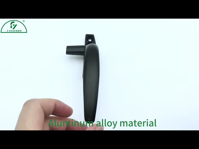 Custom made casement window handle 7 shape UPVC window handle lock