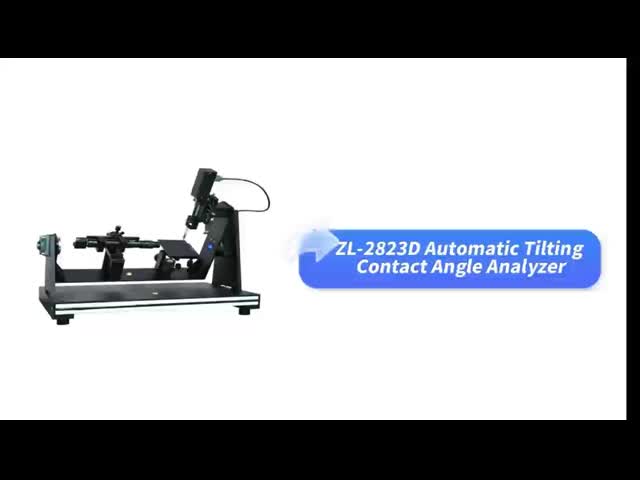 Precision Automatic Water Drop Angle Tester Contact Angle Measuring Instrument