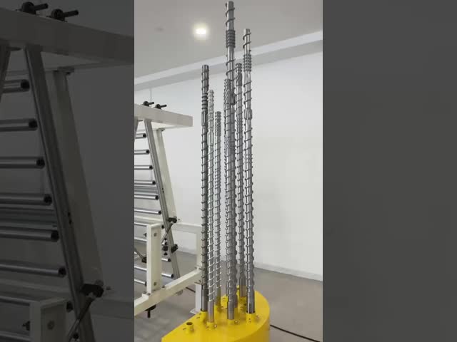 Customized High Quality Recycling Machine Film Blowing Screw and Barrel Materials  Treatment Plastic machine  for Plastic & Rubber Machinery Parts