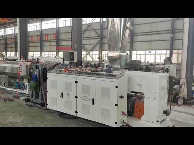 Shenzhen HYPET 200-400mm PVC ABA/ABC 3 layers Pipe Production Line