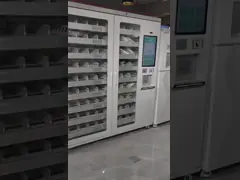 China Supermarket RVM Glass Bottle Recycling Smart Reverse Vending Machine 50HZ supplier