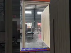 Powder Coated With Aesthetics Solid Aluminum Exterior Doors For Main Entrance