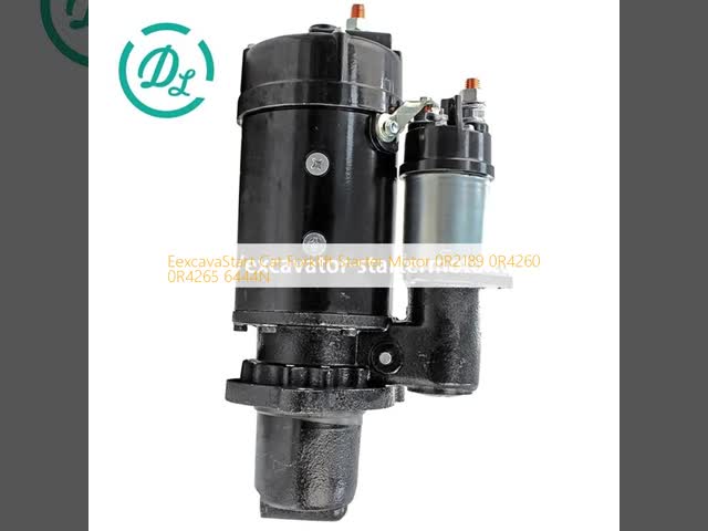 EexcavaStart 272-4774 10R-7586 125-2988 Starter Motor 24V 10T 5KW Excavator 18541N