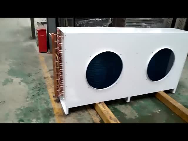 Double-Fan Air-Cooled Condenser with Copper Tube & Aluminum Fin