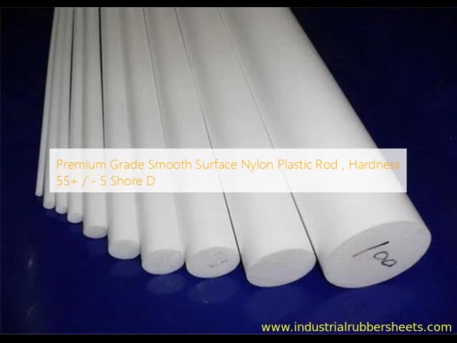 Premium Grade PTFE Rod with Hardness 55+/-5 Shore D, Temperature Resistant -180°C to +260°C and Tensile Strength 20-30Mpa