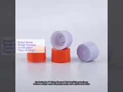 PP 35mm Diameter Cosmetic Fash Wash Twist Center Dispensing Cap