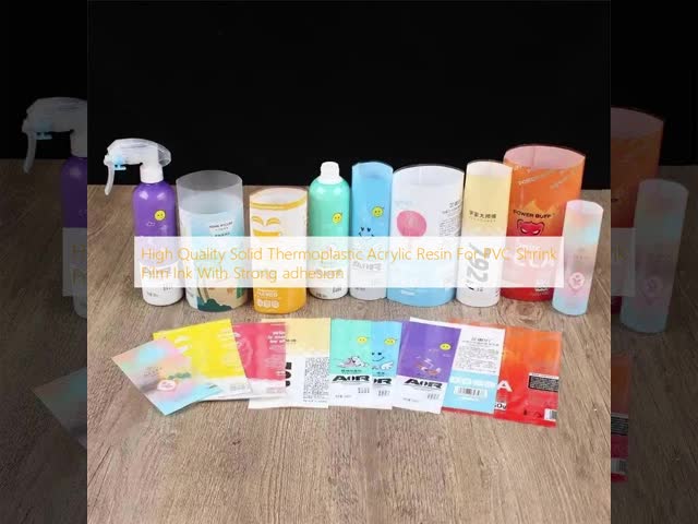 High Quality Solid Thermoplastic Acrylic Resin For PVC Shrink Film Ink With Strong adhesion