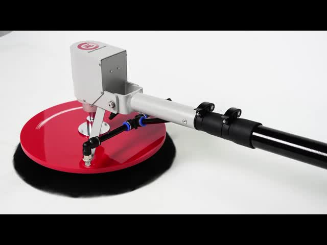 DC24V 340mm Residential Solar Panel Cleaning Service Li Battery Solar Panel Brush Cleaner