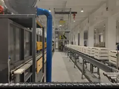 Precise Temperature Control Roller Kiln Continuous Operation Furnace