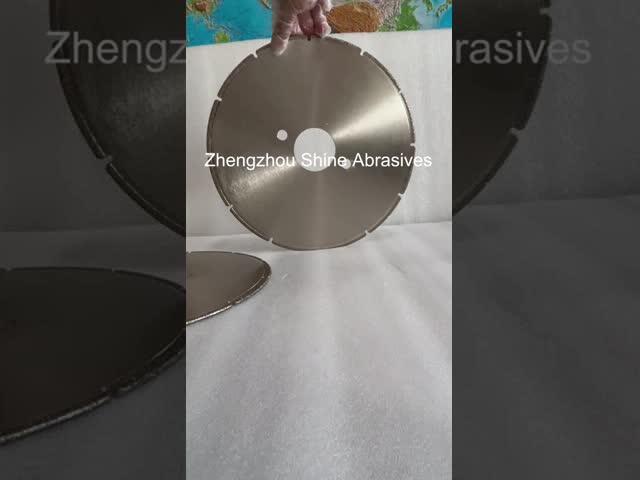 300mm Electroplated Diamond Wheel for Cast Iron grinding and cutting