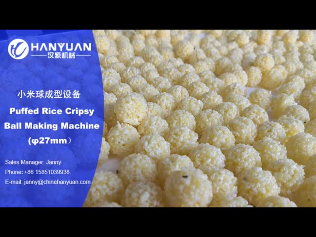 Puffed Rice Ball Machine