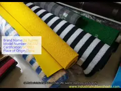 Foam Backing Industrial Rubber Sheet PVC Coil Mat with 12-18m Length 8-15mm Thickness and 1.22m Width