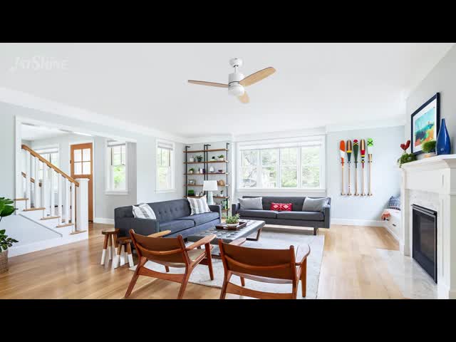 36-Inch 2-in-1 Ceiling Fan with DC Motor & MDF Blades