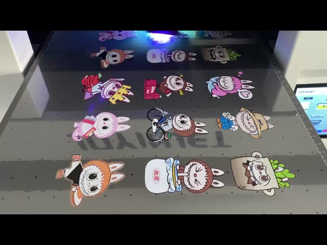 3D Flatbed UV Printer Desktop 300mm A3 UV Inkjet Printer 1PC EPSON I3200-U1 HD Printhead