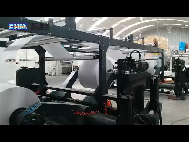 Paper Reel Cutting Machine High Speed Precision 300m/Min Roll To Sheet Chm Machinery