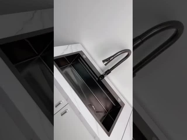 Stainless Steel Double Bowl Washing Kitchen Sink Hand Made