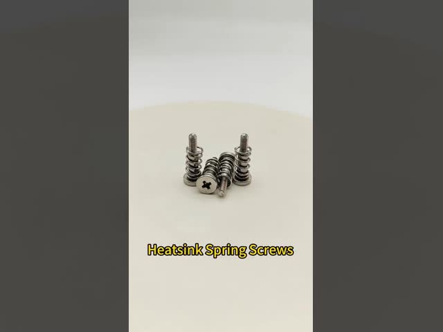 M3 Heatsink Spring Screws 21mm Length 7mm Thread Phillips Drive