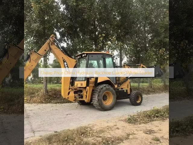 Cheap Price China Hydraulic Backhoe Loader Wheel Loader