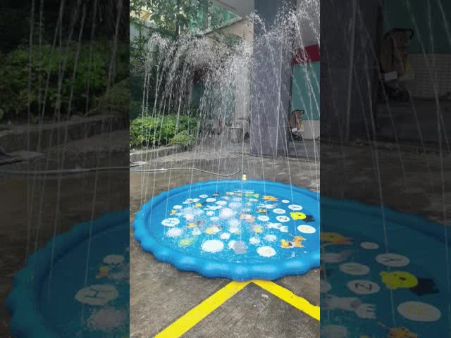 100-170cm Children'S Water Spray Play Mat Outdoor Lawn And Beach Water Spray Play Mat