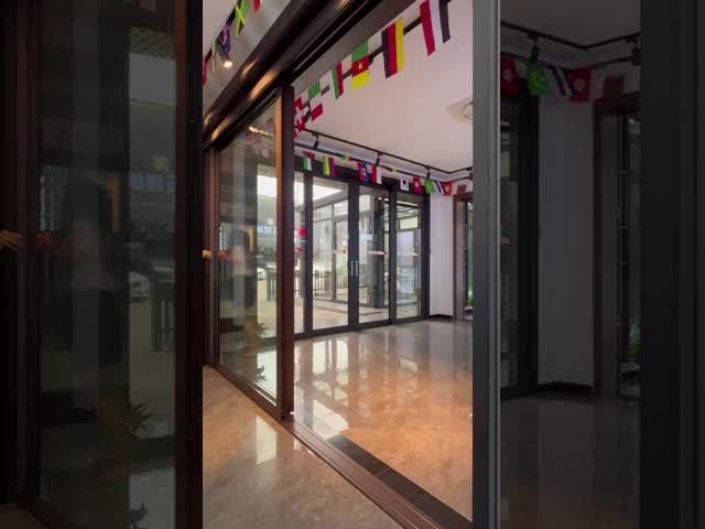 Thermal Insulation Heavy Duty Sliding Aluminium Front Doors For Indoor Or Outdoor