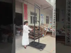 Portable Modular Aluminum Hanging Lamp Truss for Business Activity Monument U Truss Display Equipmen