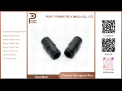 Common Rail Injector Spare Parts Nozzle Nut Φ18.9×41×M17*0.5 For Euro5 Nozzle Cap video