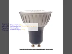 China Teco GU10 LED Lamp Flicker Free 230v 4000K RA98 7.5w LED Spotligt Bulbs supplier