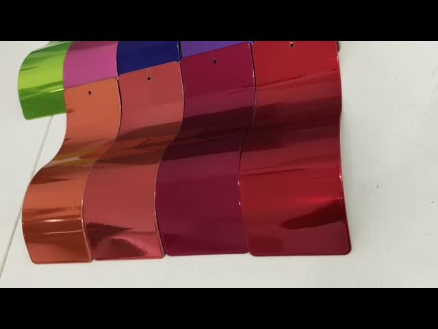 double coating chrome illusion purple polyester powder coating powder paint color for metal coating