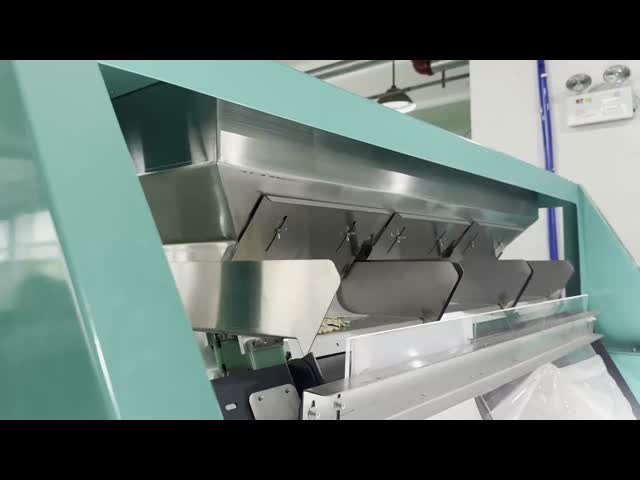 Wenyao 3 Chute 192 Channel White Black Beans Color Sorter Ccd High-precision Full-automatic Nut Rice Corn Wheat Color Sorter